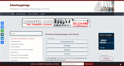 Desktop Screenshot of erbteilungsklage.ch